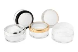 balení kosmetiky, sklenice, lahve, pumpy, víčka, Polsko - produkt 03